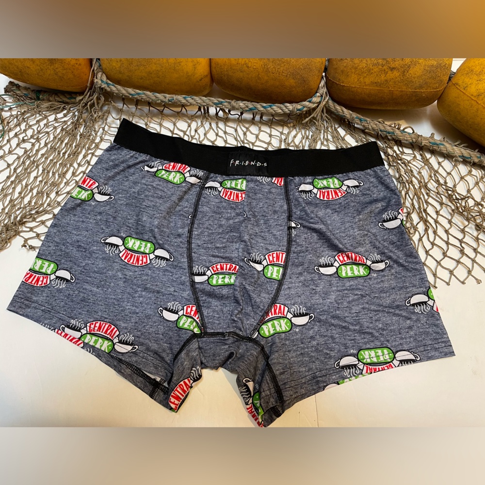 New Boys FRIENDS Central Perk Coffee  TV series Boxers X-Large XL (S20)